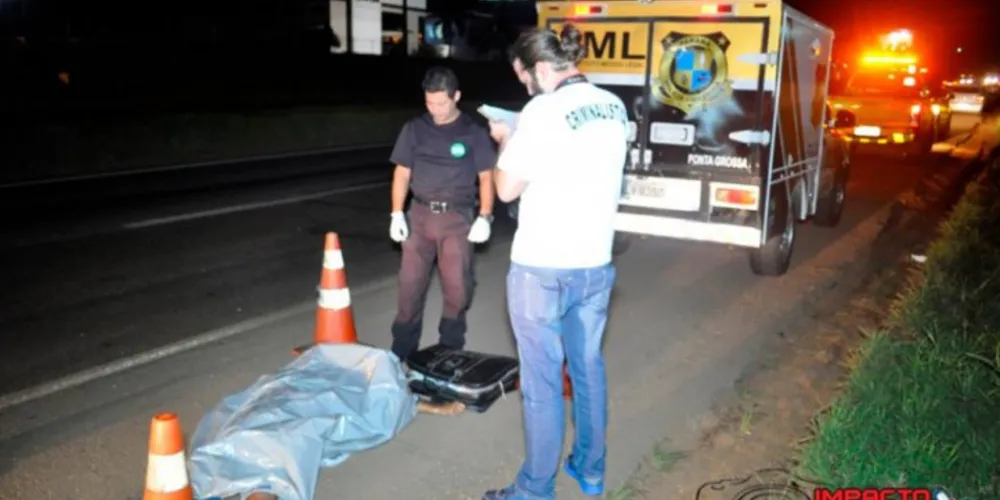 Imagem ilustrativa da imagem Homem é atropelado e perde a vida na BR-376