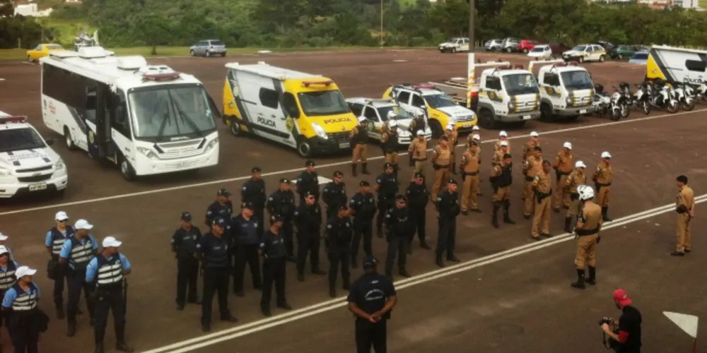 Imagem ilustrativa da imagem Operação integrada inibe a criminalidade nos Campos Gerais