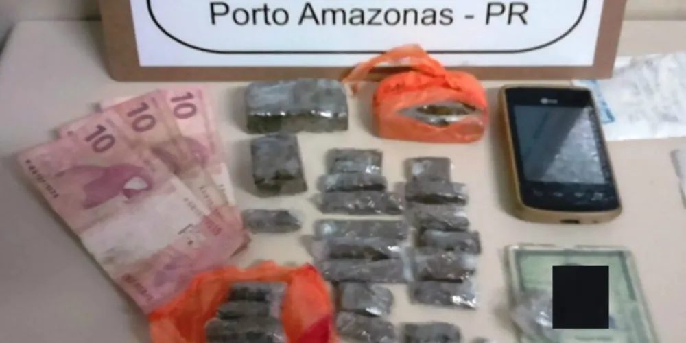 Imagem ilustrativa da imagem PM encontra droga pronta para venda em Porto Amazonas