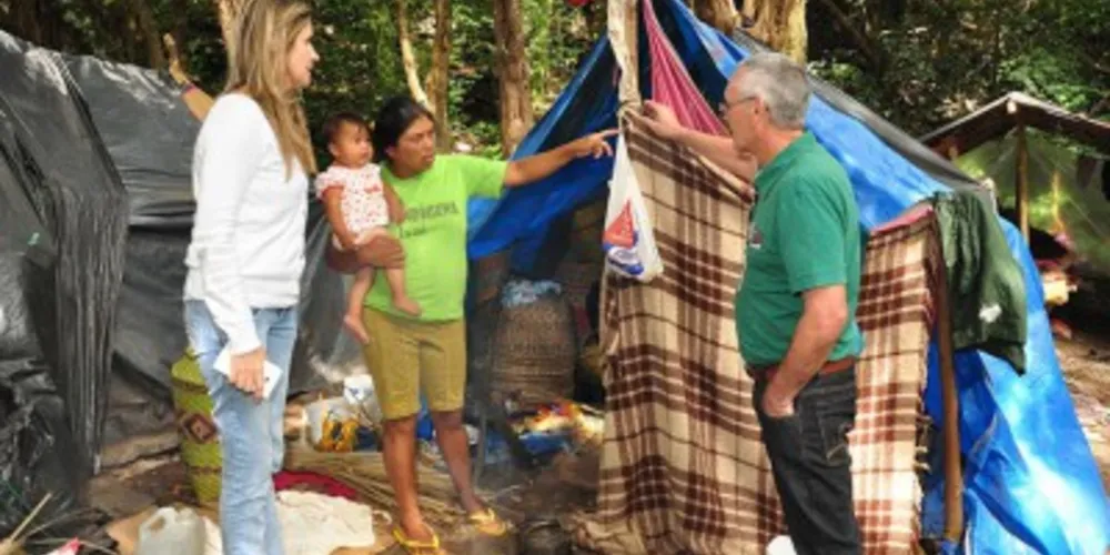 Imagem ilustrativa da imagem Funai visita Ponta Grossa para mediação com índios