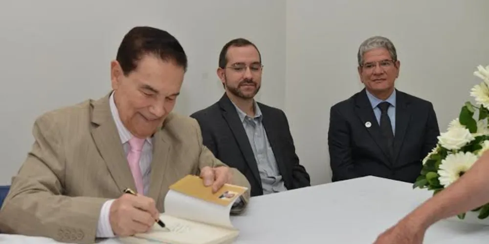 Imagem ilustrativa da imagem PG recebe palestra de Divaldo Ferreira Franco