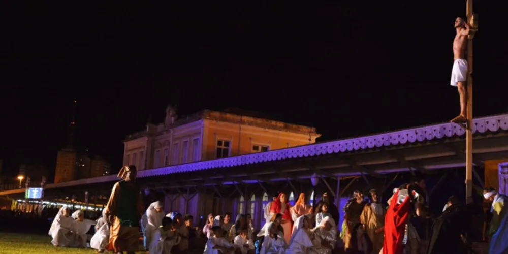 Imagem ilustrativa da imagem "Paixão de Cristo" emociona público na Estação Saudade